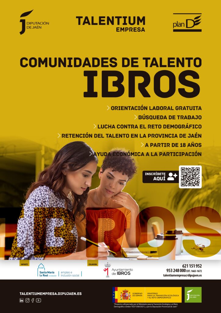 Abierto el plazo de solicitudes para participar en la Comunidad de Talento de Ibros
